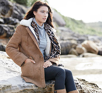 Ladies Sheepskin KELLY Jacket Wild Wise